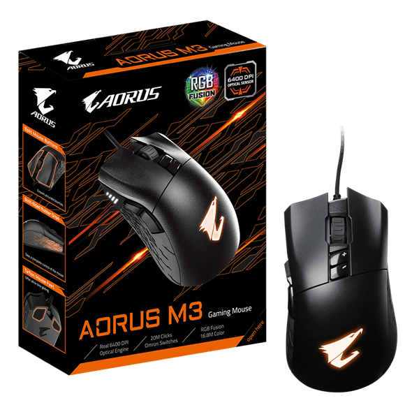 Gaming Mouse Gigabyte Aorus M3 _618S 